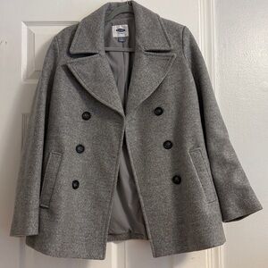 Double Breasted Coat Size Large